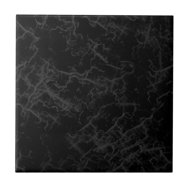 Carreau Marbre de glace noire (Devant)
