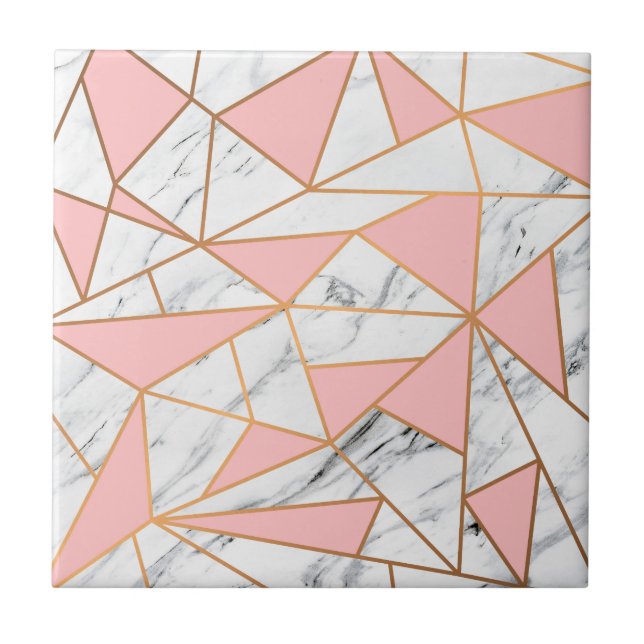 Carreau Marbre Golden Mosaic (Devant)