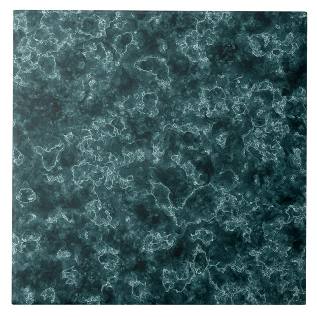 Carreau Marbre noir turquoise (Devant)