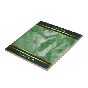 Carreau Marbre Vert Émeraude Et Grandes Or Nom