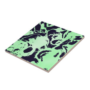 Carreau Marbre vert et bleu