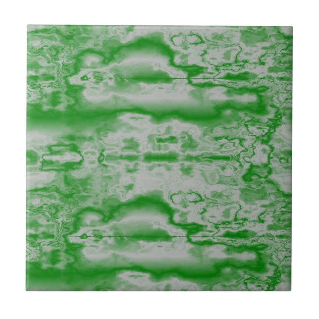 Carreau Marbre vert foncé et gris (Devant)