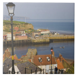 Carreau Marches menant au port, Whitby, Nord