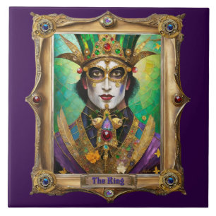 Carreau Mardi Gras Realm Portraits - Le Roi