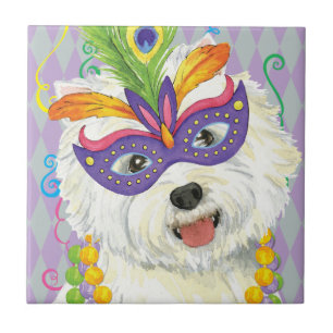 Carreau Mardi gras Westie