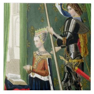 Carreau Margaret du Danemark, reine (des 1456-86) afte