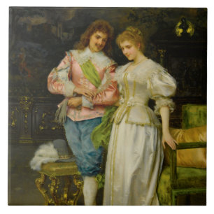 Carreau Mari et femme mariée (Mariage et mariage)