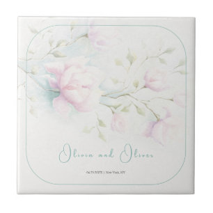 Carreau Mariage au Magnolia Rose