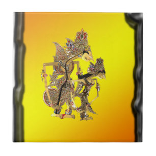 Carreau Marionnettes d'ombre indonésiennes