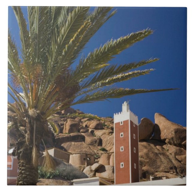 Carreau MAROC, Anti Atlas, TAFRAOUTE Zone : ADAI, rouge (Devant)