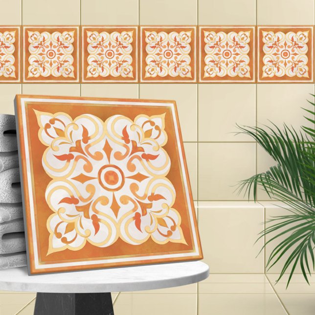 Carreau Marocain Harvest Gold Yellow (Créateur téléchargé)