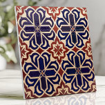 Carreau Marocaine Fes Carrelage géométrique Cobalt Blue Te<br><div class="desc">Inspiré par les motifs géométriques complexes de Fès, Maroc, ce carrelage en céramique apporte une touche de beauté exotique à votre maison. Le design est composé d'un motif géométrique extensible en bleu cobalt, rouge terre cuite et d'un beige crémeux. Ce carrelage est parfait pour ajouter un accent audacieux d'inspiration mondiale...</div>