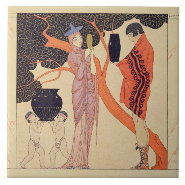 Carreau Marque d'amour (la semaine sur le papier) (Devant)