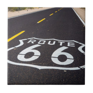 Carreau Marqueur routier Route 66, Arizona