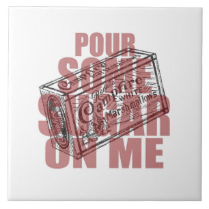 Carreau Marshmallows de cuisine rétro   Versez Du Sucre Su