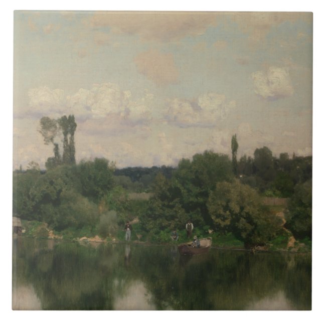 Carreau Martin Rico y Ortega - Sur la Seine (Devant)