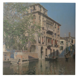 Carreau Martin Rico y Ortega - Un canal à Venise