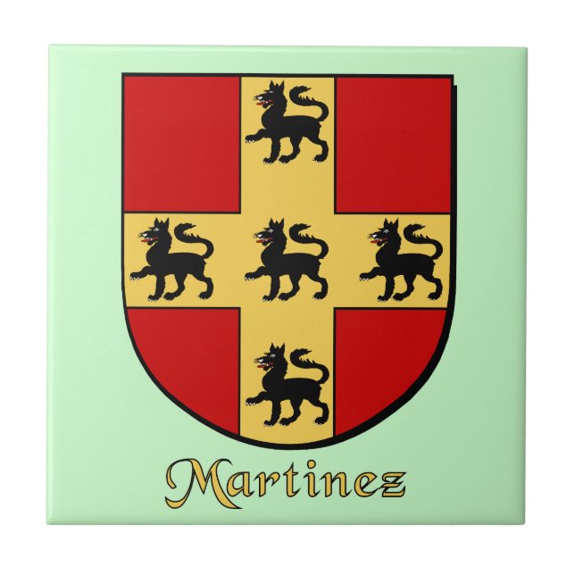 Carreau Martinez Family Shield (Devant)