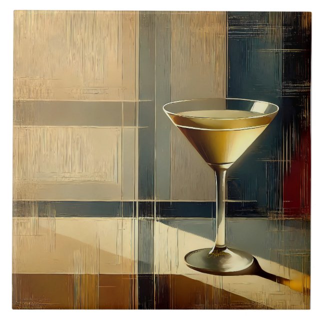 Carreau Martini de style moderne du milieu du siècle dans  (Devant)