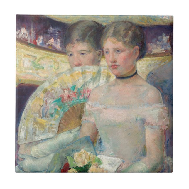 Carreau Mary Cassatt - Le Loge (Devant)