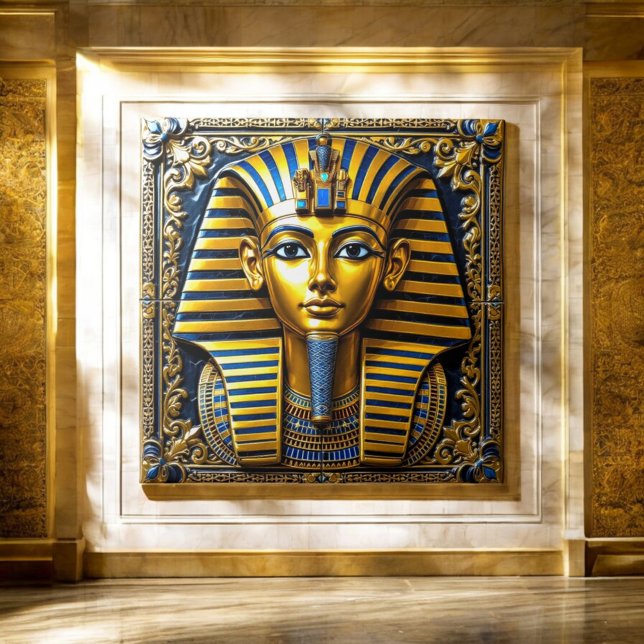 Carreau Masque royal égyptien - Tutankhamon (Créateur téléchargé)
