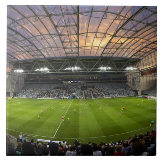 Carreau Match de football, Forsyth Barr Stadium, Dunedin (Devant)