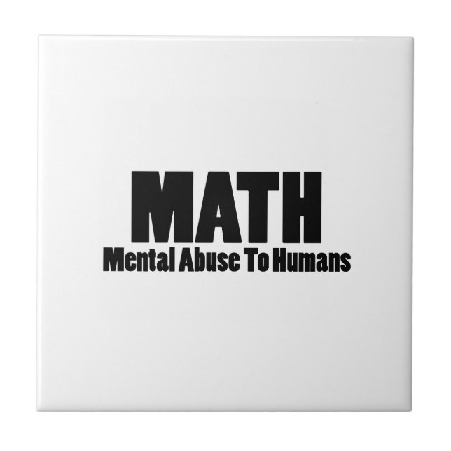 Carreau Maths. Maltraitance mentale envers les êtres humai (Devant)