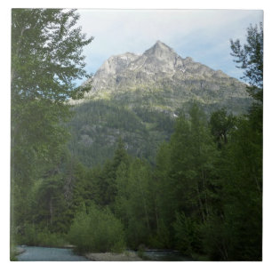 Carreau McDonald Creek au parc national des Glaciers