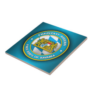 Carreau Médaillon de Bavière