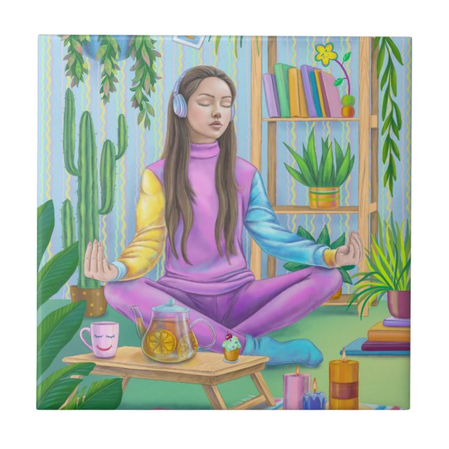 Carreau Méditation (Devant)