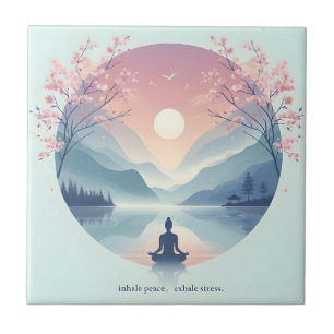 Carreau Méditation nature apaisante