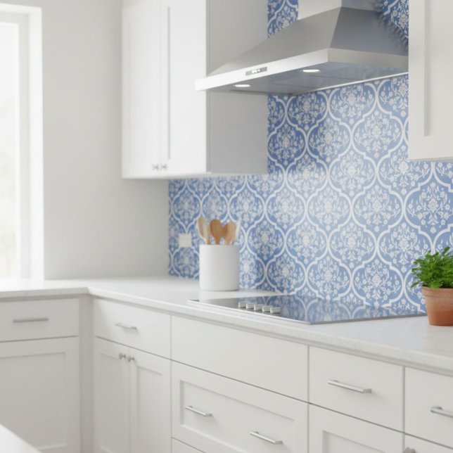 Carreau Mediterranean Style Tile with Geometric Pattern (Créateur téléchargé)