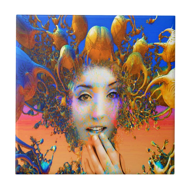 Carreau Medusa biologique (Devant)