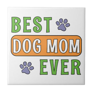 Carreau Meilleure maman de chien ever