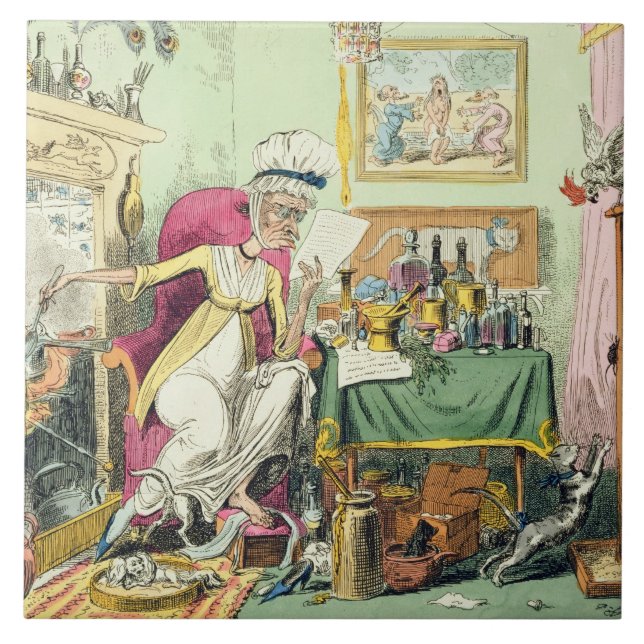 Carreau Mélange d'une recette pour des grains, éditée par (Devant)