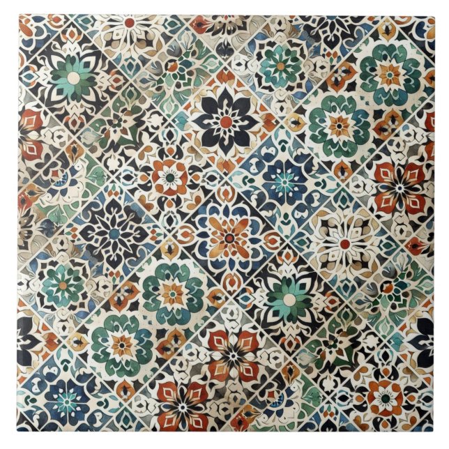 Carreau Mélange marocain  (Devant)