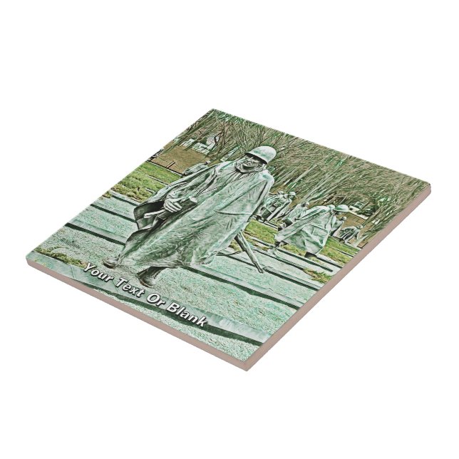 Carreau Mémorial des anciens combattants de la guerre de C (Côté)