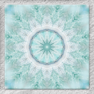 Carreau Menthe géométrique Aqua Sea Star Carrelage de sall