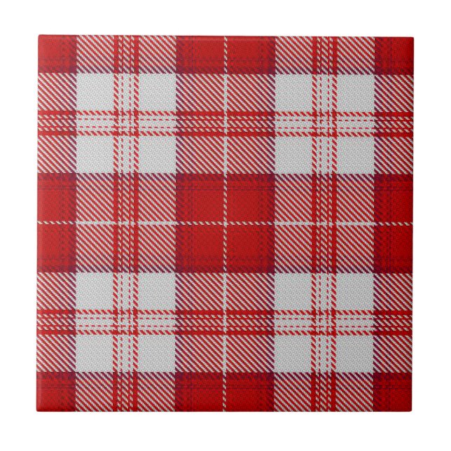 Carreau Menzies Red Tartan (Devant)