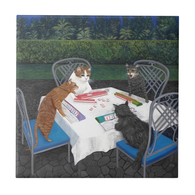 Carreau Meowjongg (Devant)