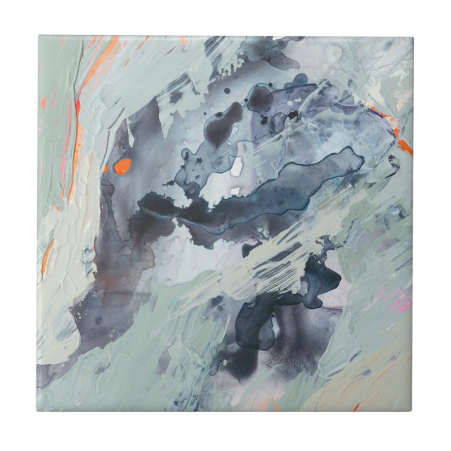 Carreau Mer polyphonique - Bleu (Devant)