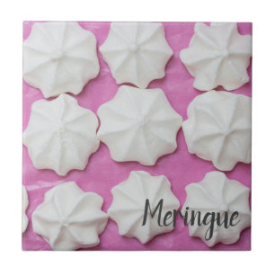 Carreau Meringues sur papier rose cadeau