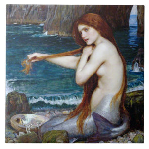 Carreau Mermaid, John William Waterhouse
