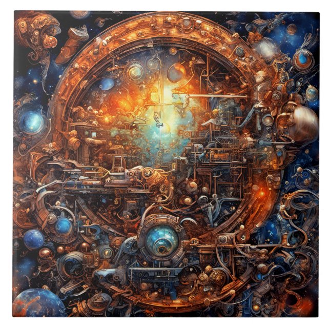 Carreau Merveille cosmique (Devant)