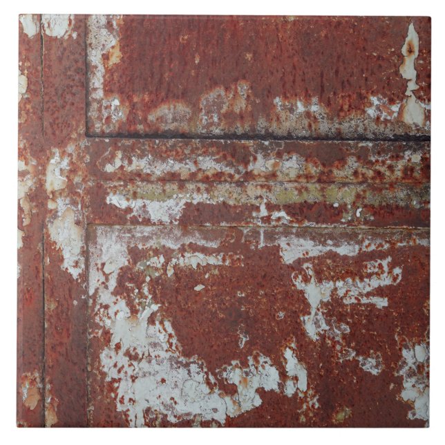 Carreau Métal ondulé rustique (Devant)