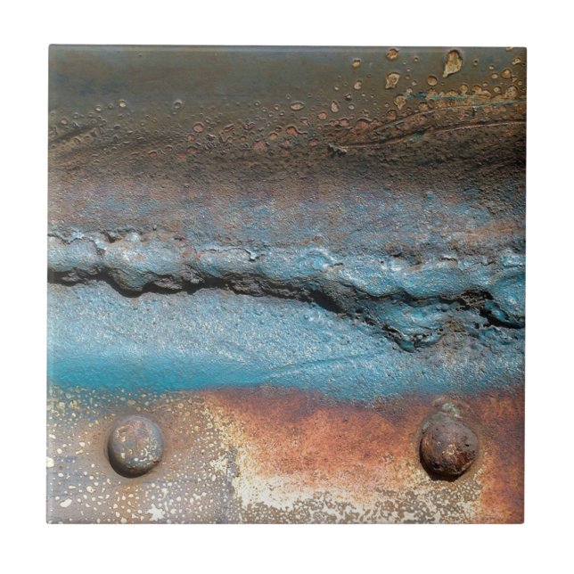 Carreau Métal oxydé (Devant)