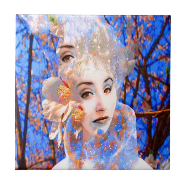 Carreau Métamorphose des fleurs (Devant)