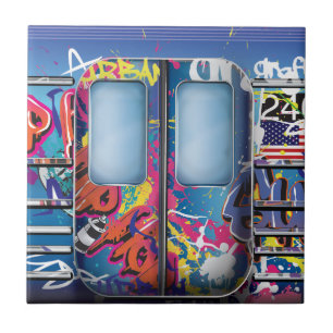 Carreau Métro de graffiti