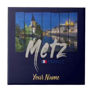 Carreau Metz Grand Est France en soirée Souvenir vintage