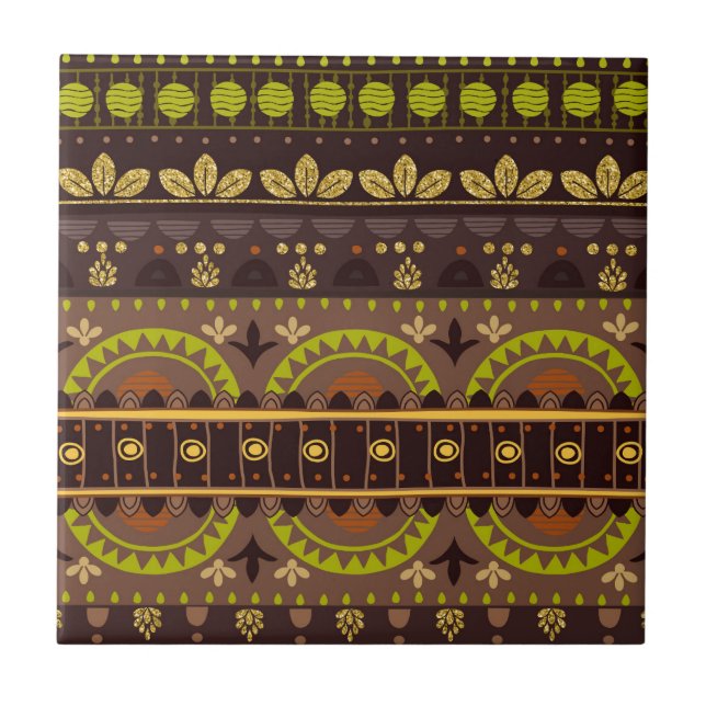 Carreau Mexique L'art tribal maya (Devant)